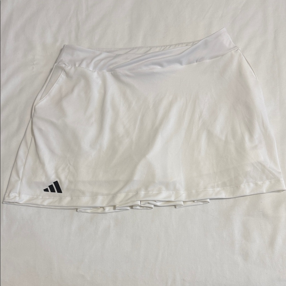 adidas Women's Classic White Mini Skirt